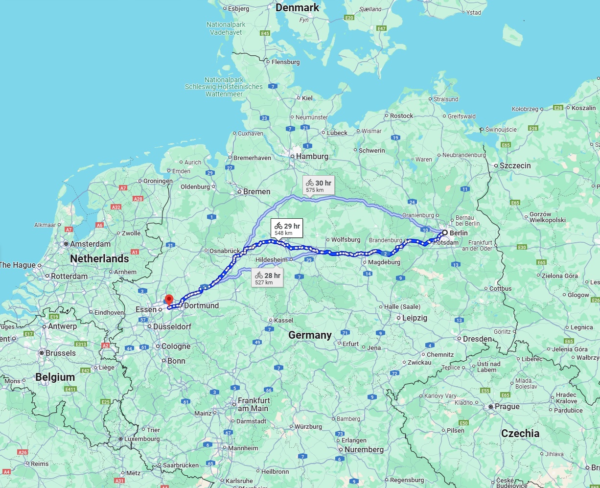 Anreise von Berlin Zu Bochum Über 