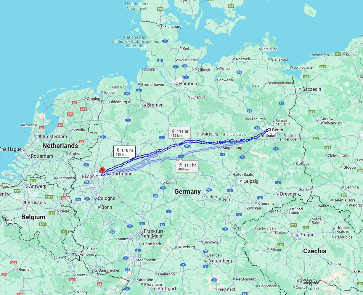 Anreise von Berlin Zu Bochum Über 
