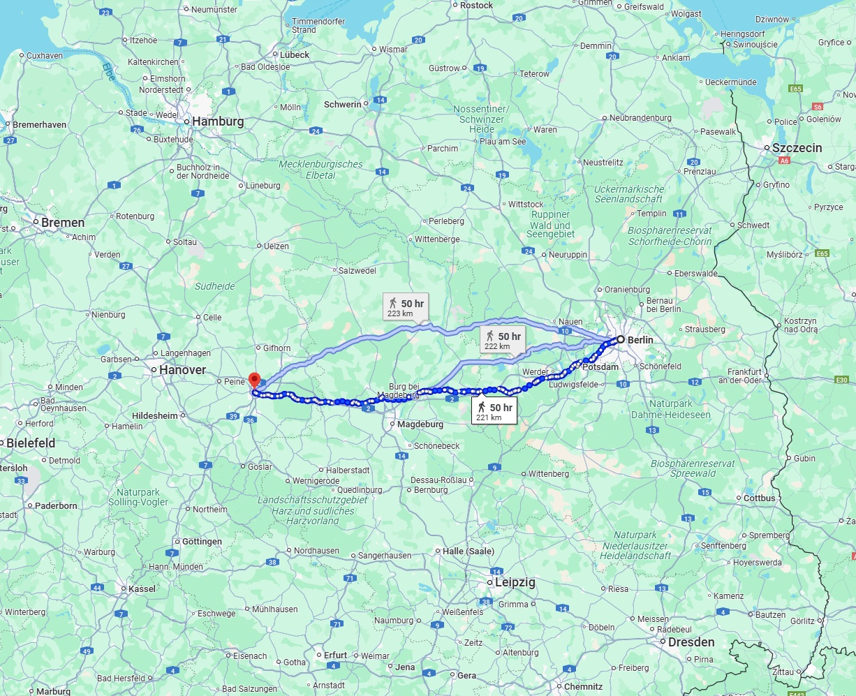 Anreise von Berlin Zu Braunschweig Über 