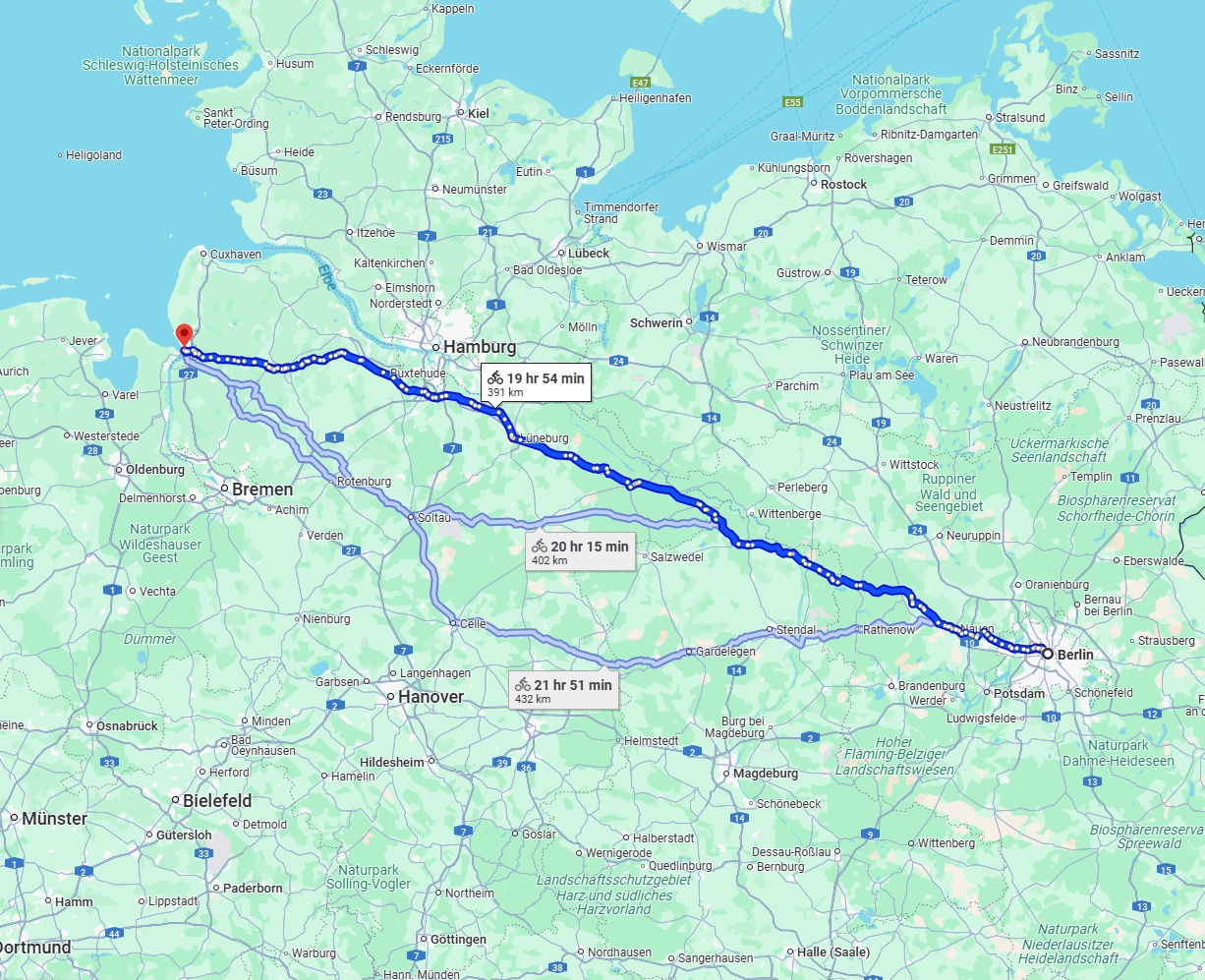 Anreise von Berlin Zu Bremerhaven Über 