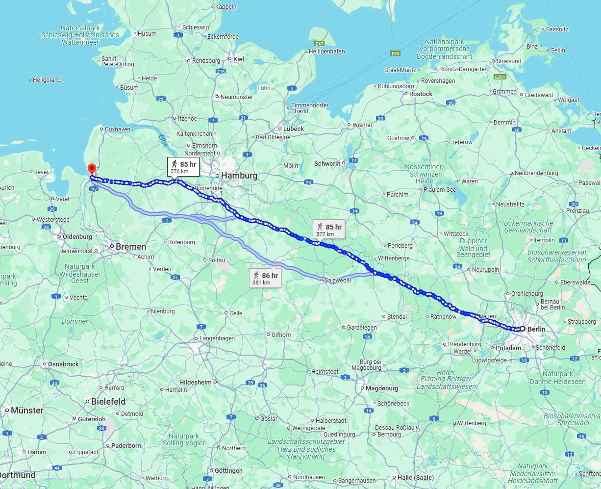 Anreise von Berlin Zu Bremerhaven Über 