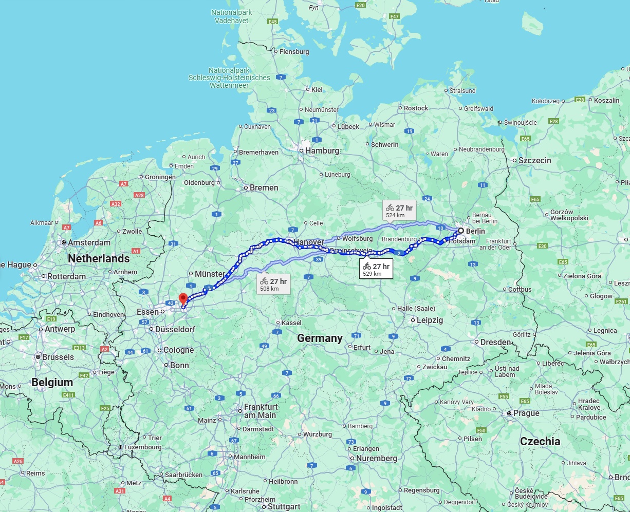 Anreise von Berlin Zu Dortmund Über 