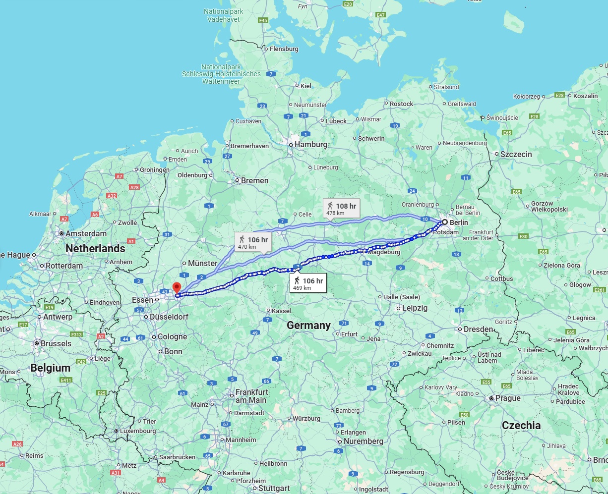 Anreise von Berlin Zu Dortmund Über 