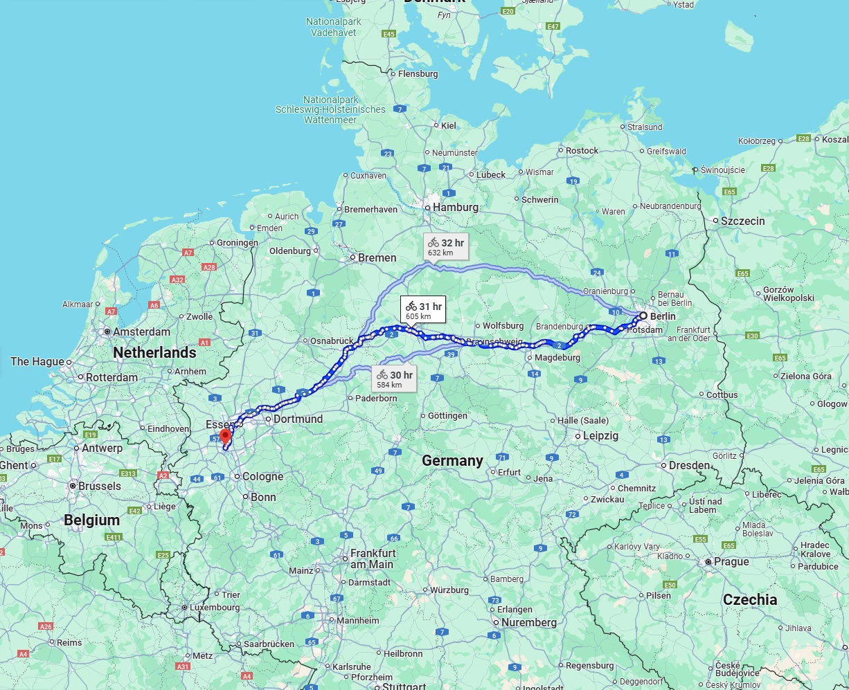 Anreise von Berlin Zu Düsseldorf Über 