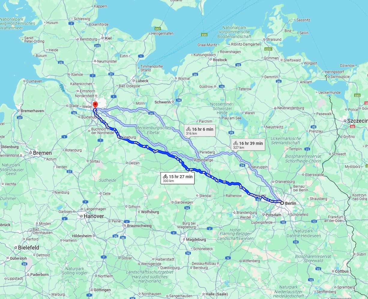 Anreise von Berlin Zu Hamburg Über 