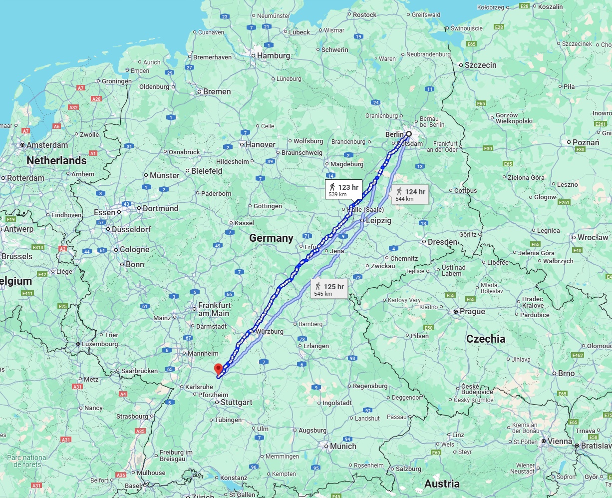 Anreise von Berlin Zu Heilbronn Über 
