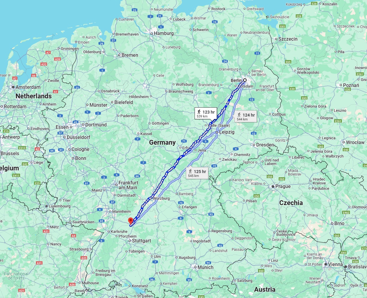 Anreise von Berlin Zu Heilbronn Über 