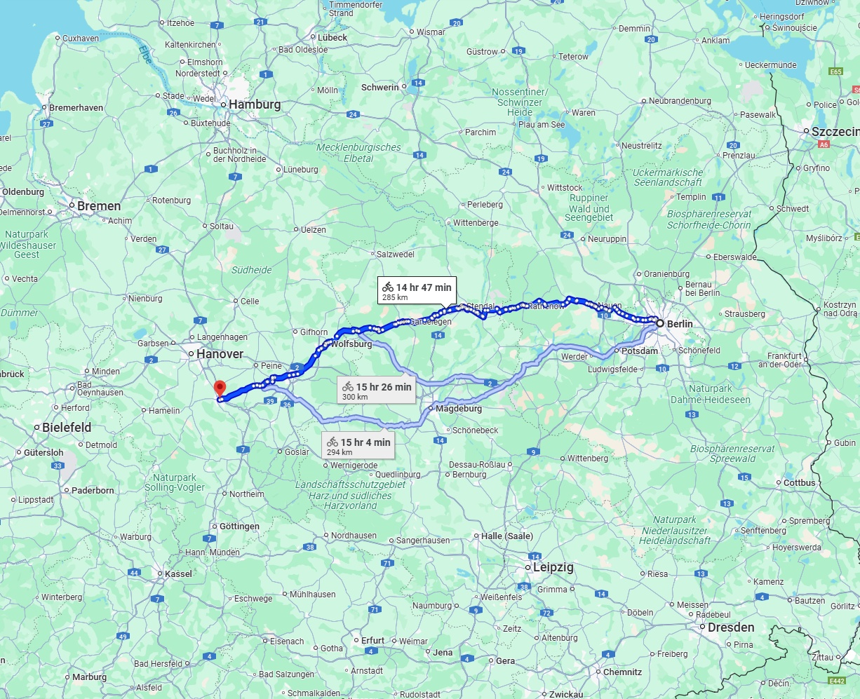 Anreise von Berlin Zu Hildesheim Über 