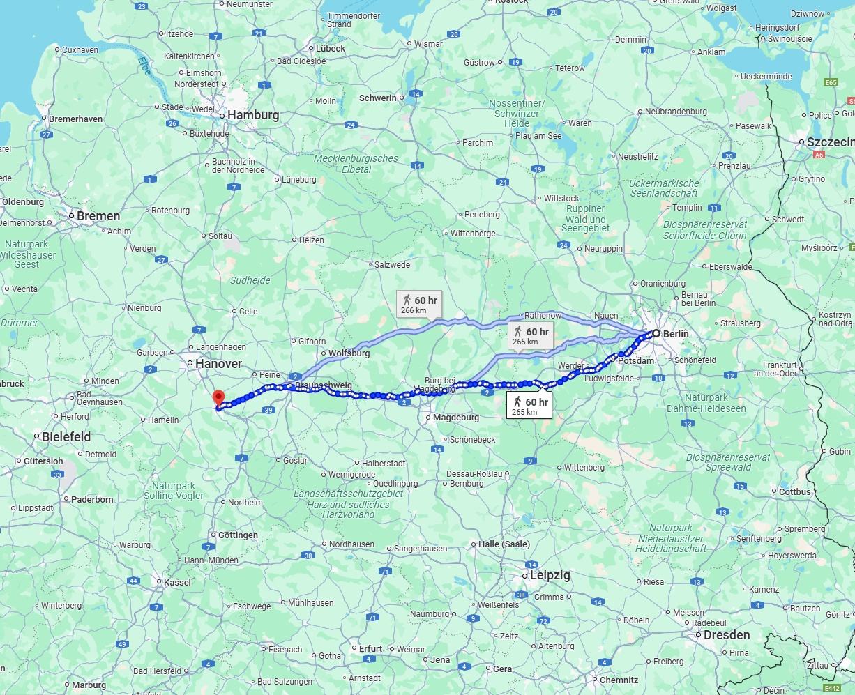 Anreise von Berlin Zu Hildesheim Über 