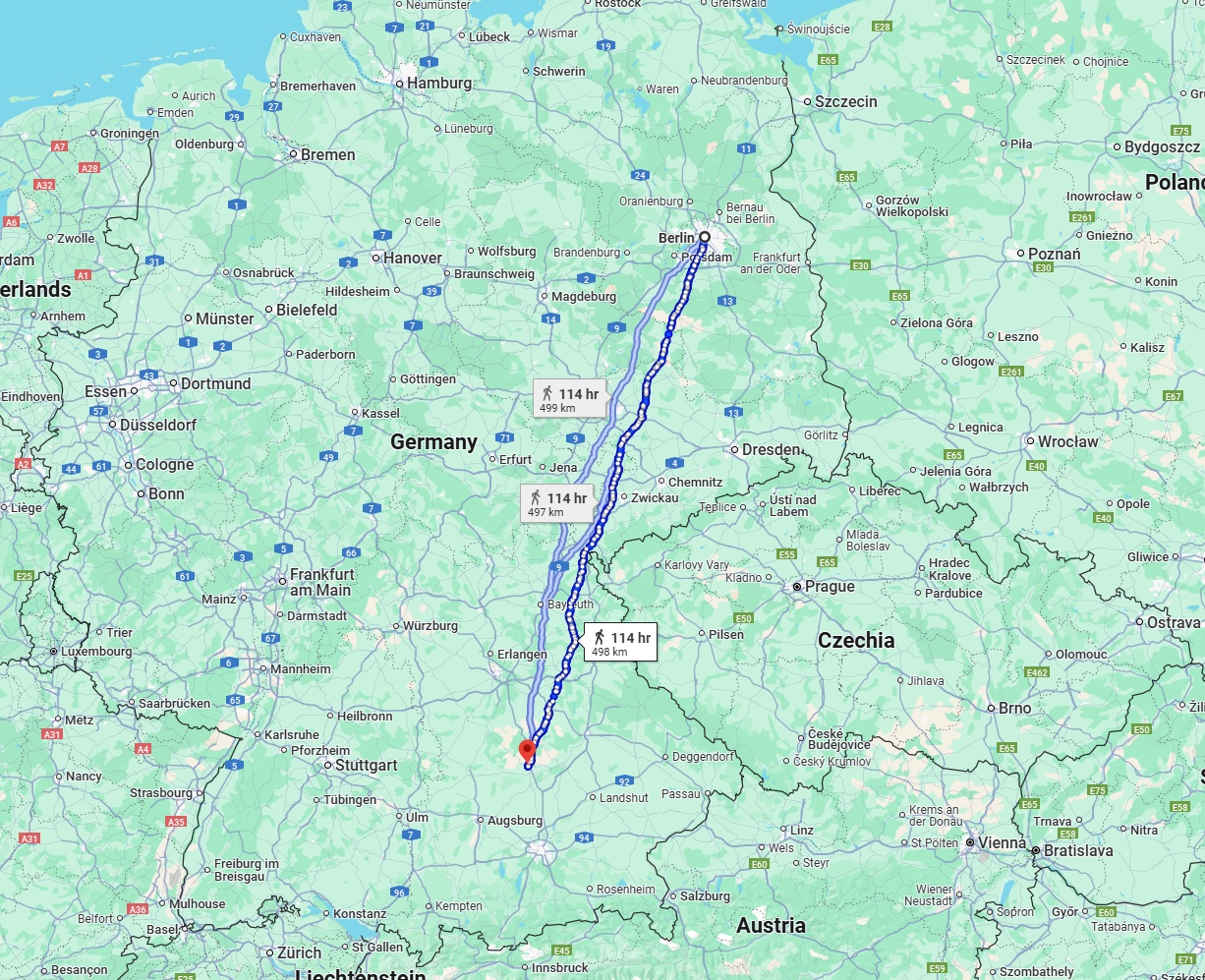 Anreise von Berlin Zu Ingolstadt Über 