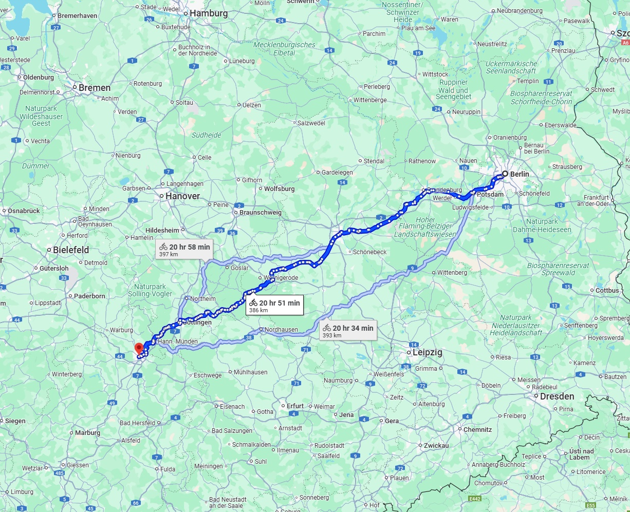 Anreise von Berlin Zu Kassel Über 