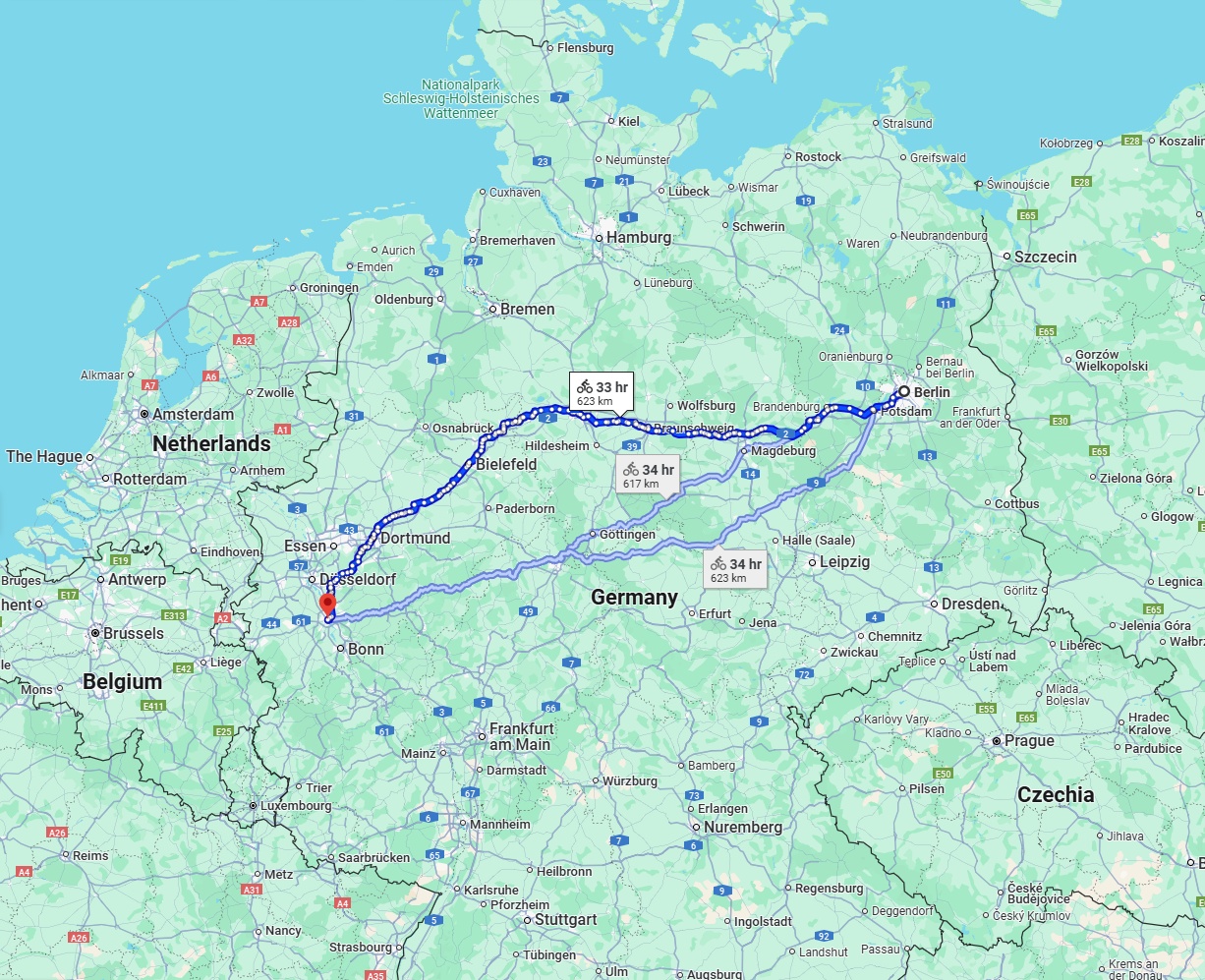 Anreise von Berlin Zu Köln Über 