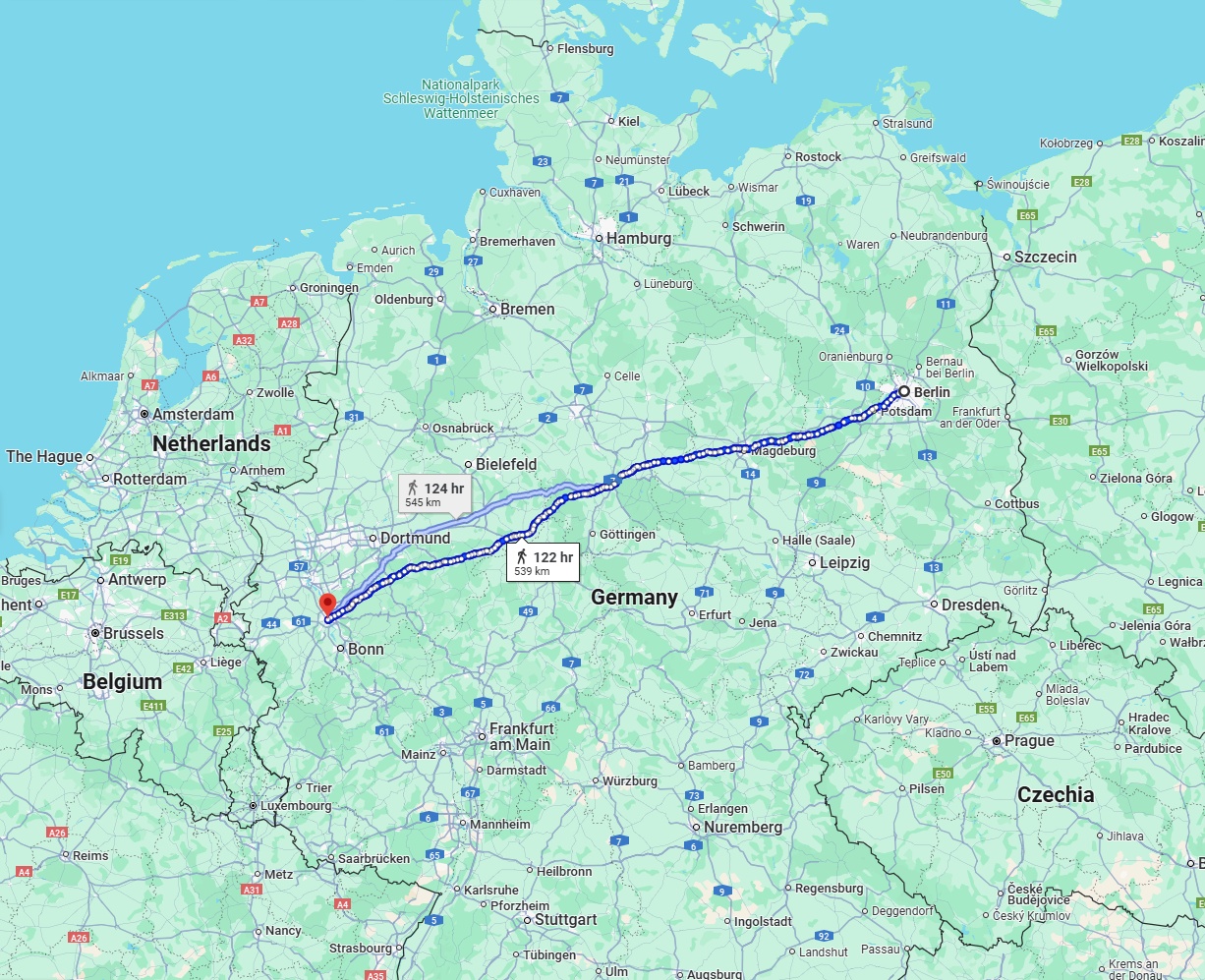 Anreise von Berlin Zu Köln Über 