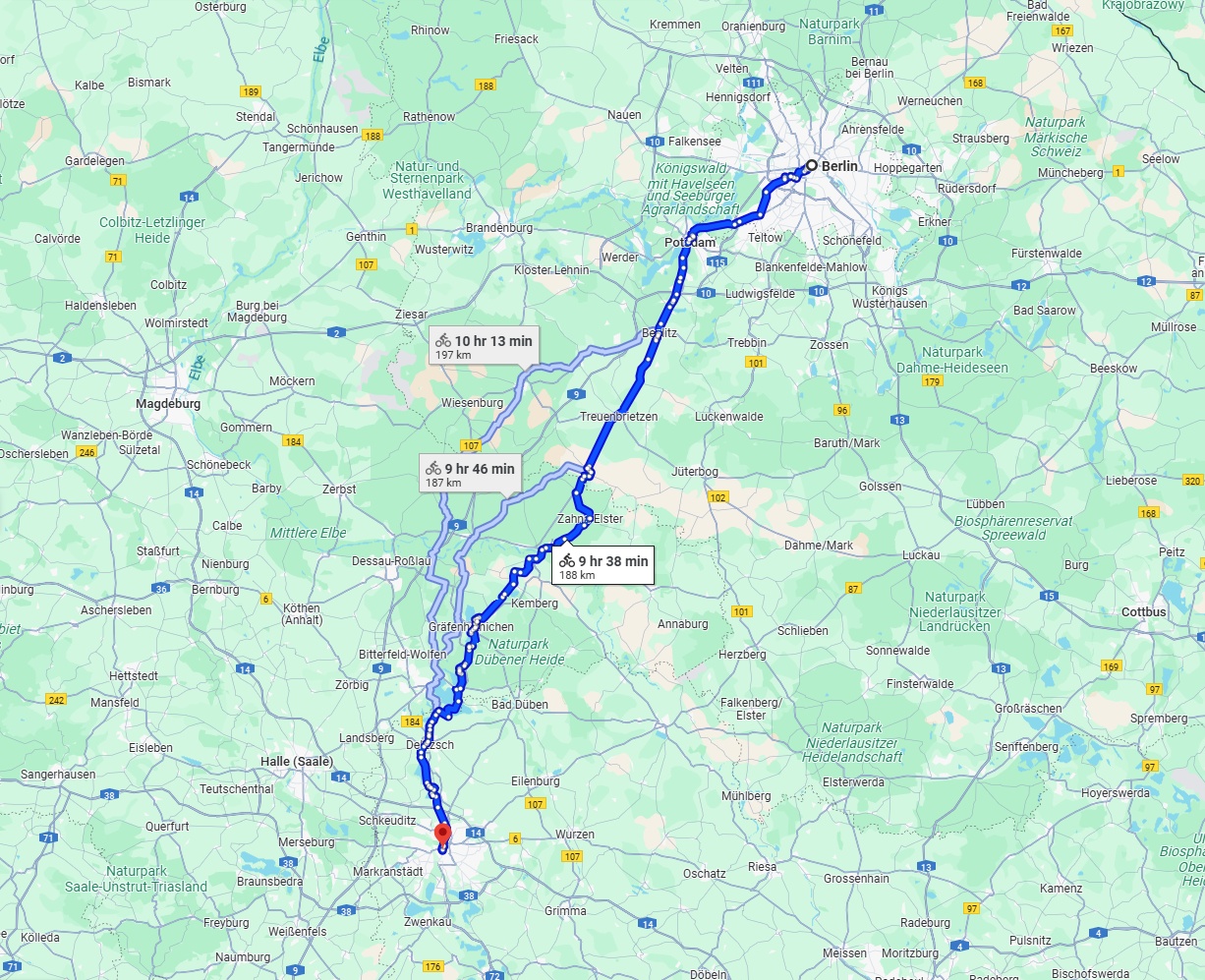 Anreise von Berlin Zu Leipzig Über 