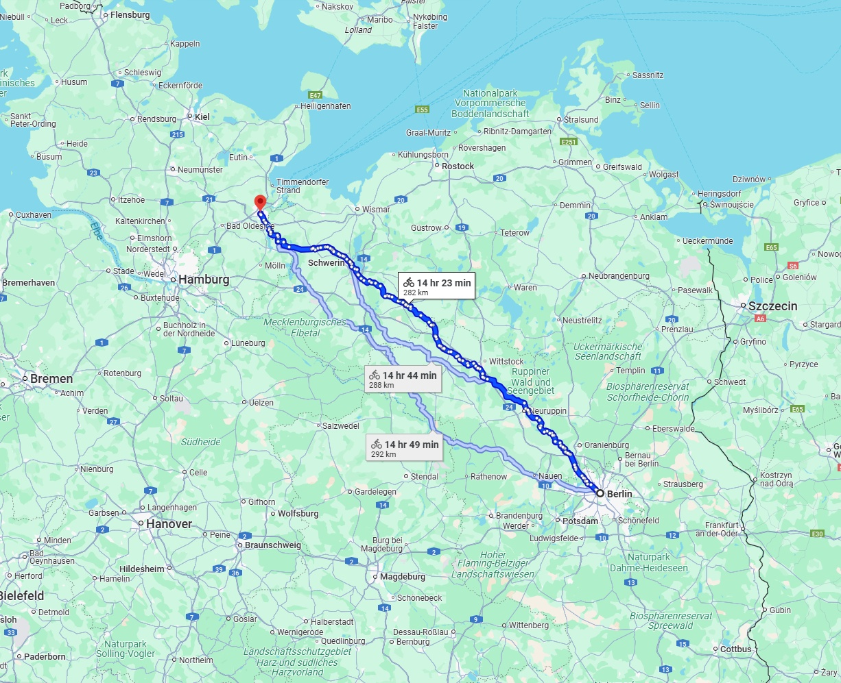Anreise von Berlin Zu Lübeck Über 