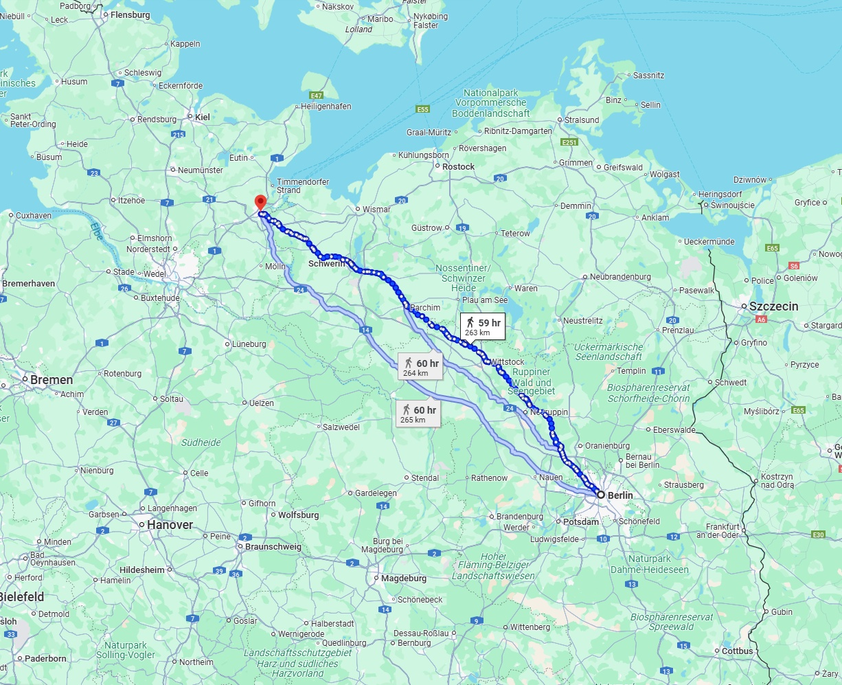 Anreise von Berlin Zu Lübeck Über 