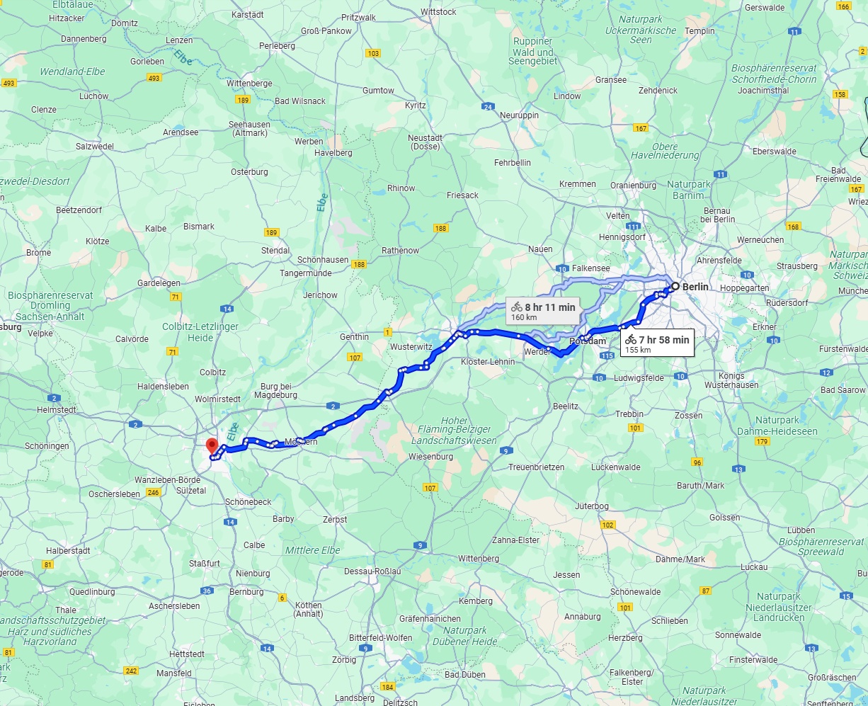 Anreise von Berlin Zu Magdeburg Über 