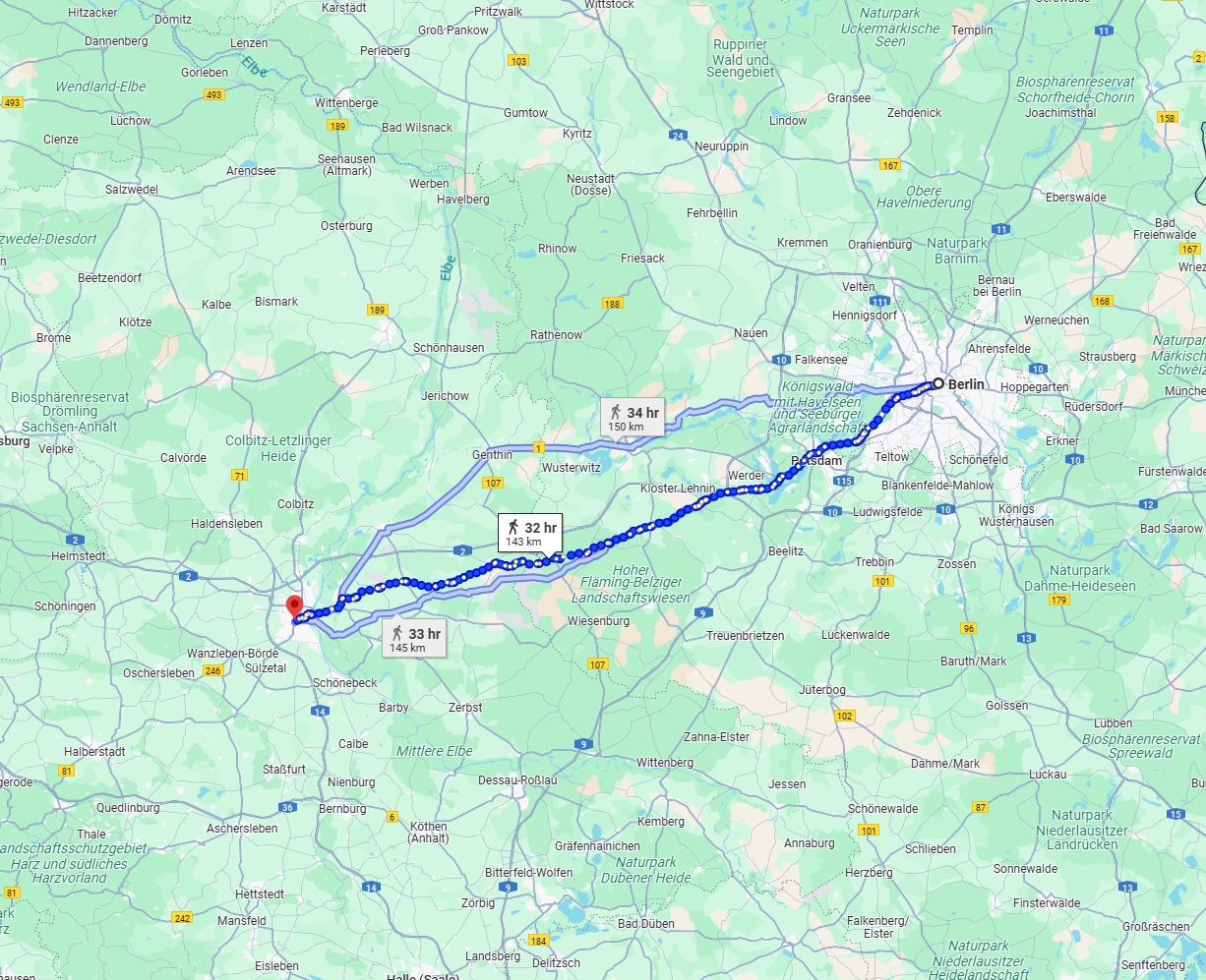 Anreise von Berlin Zu Magdeburg Über 