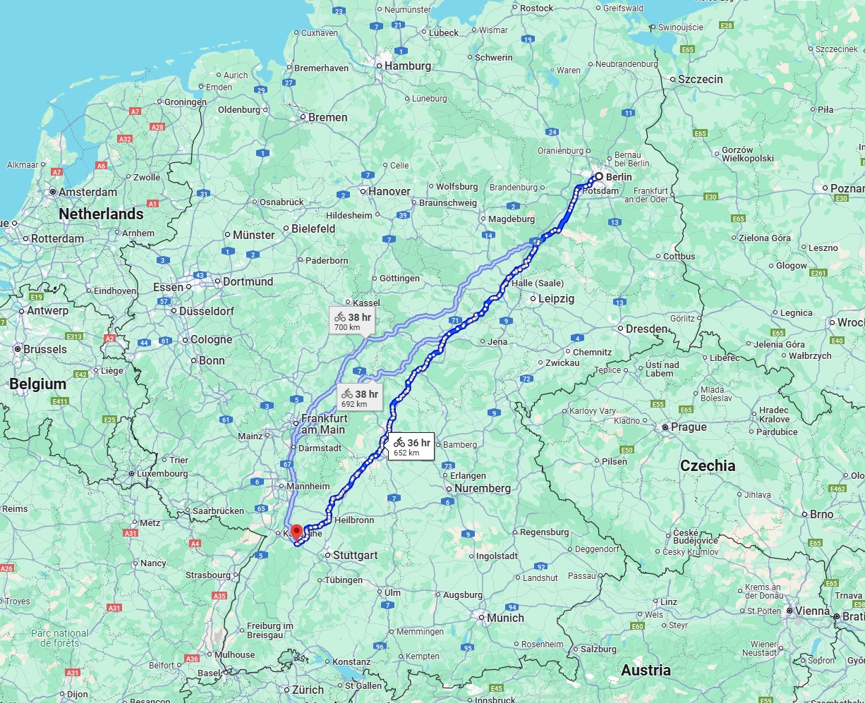Anreise von Berlin Zu Pforzheim Über 