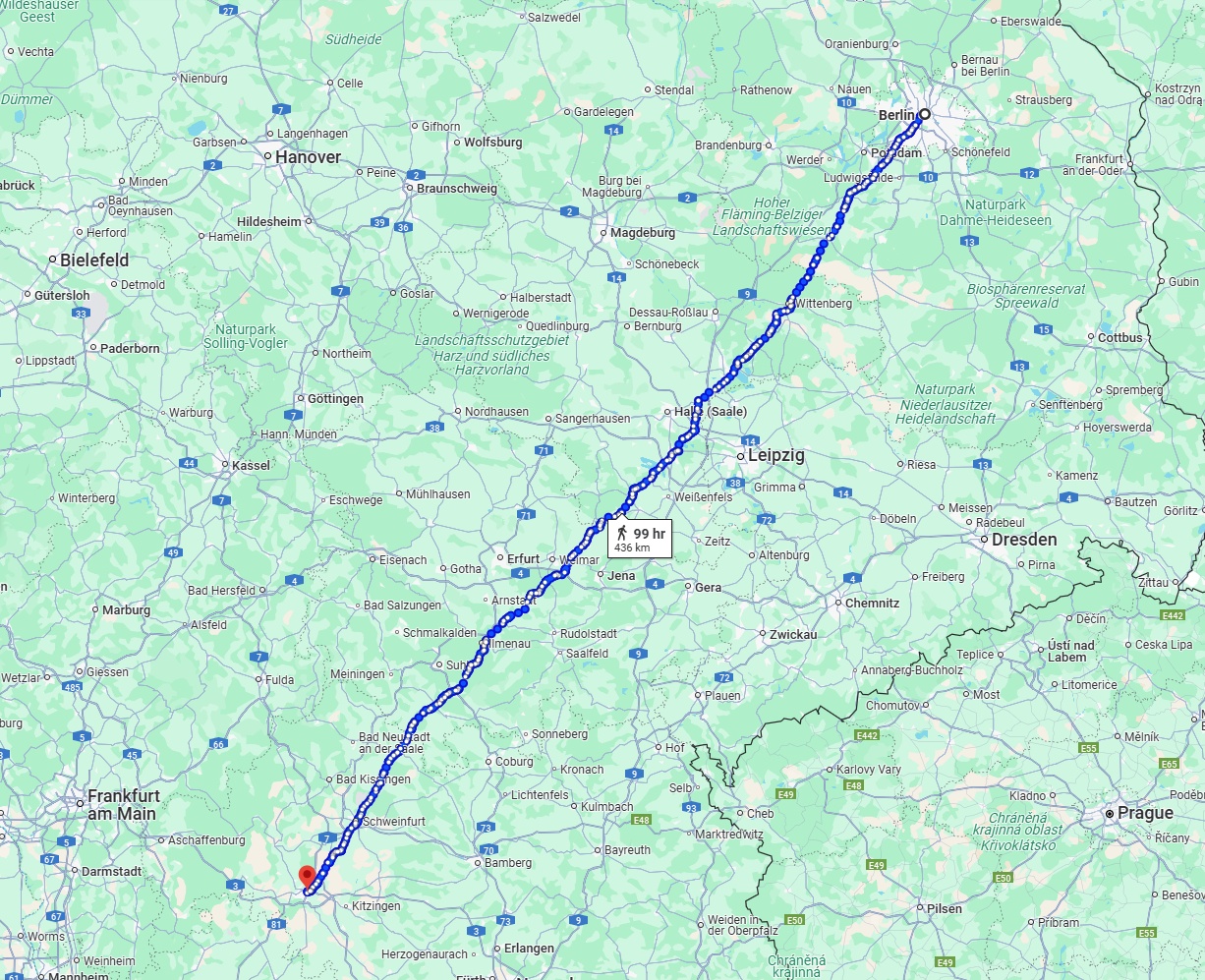 Anreise von Berlin Zu Würzburg Über 