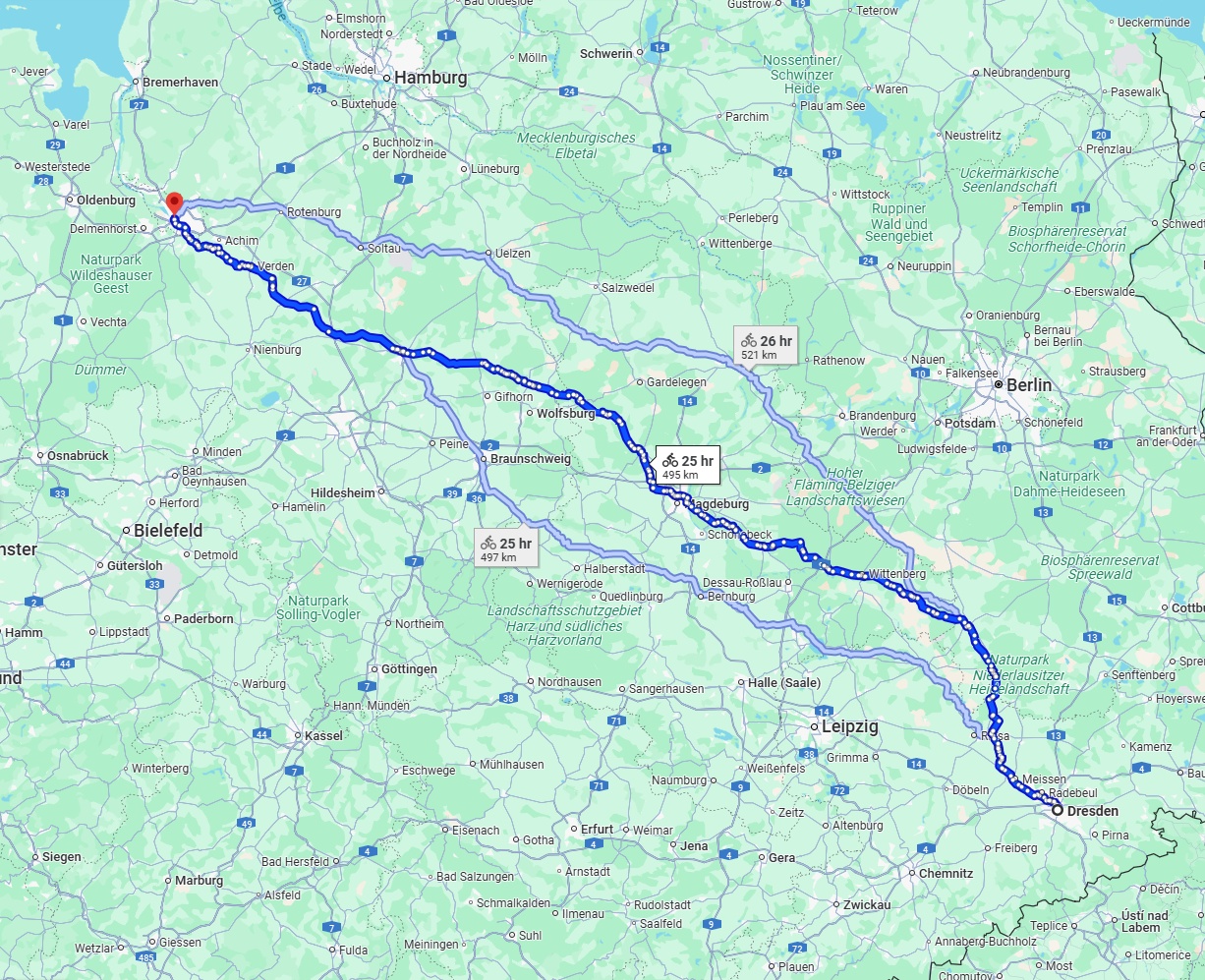 Anreise von Dresden Zu Bremen Über 