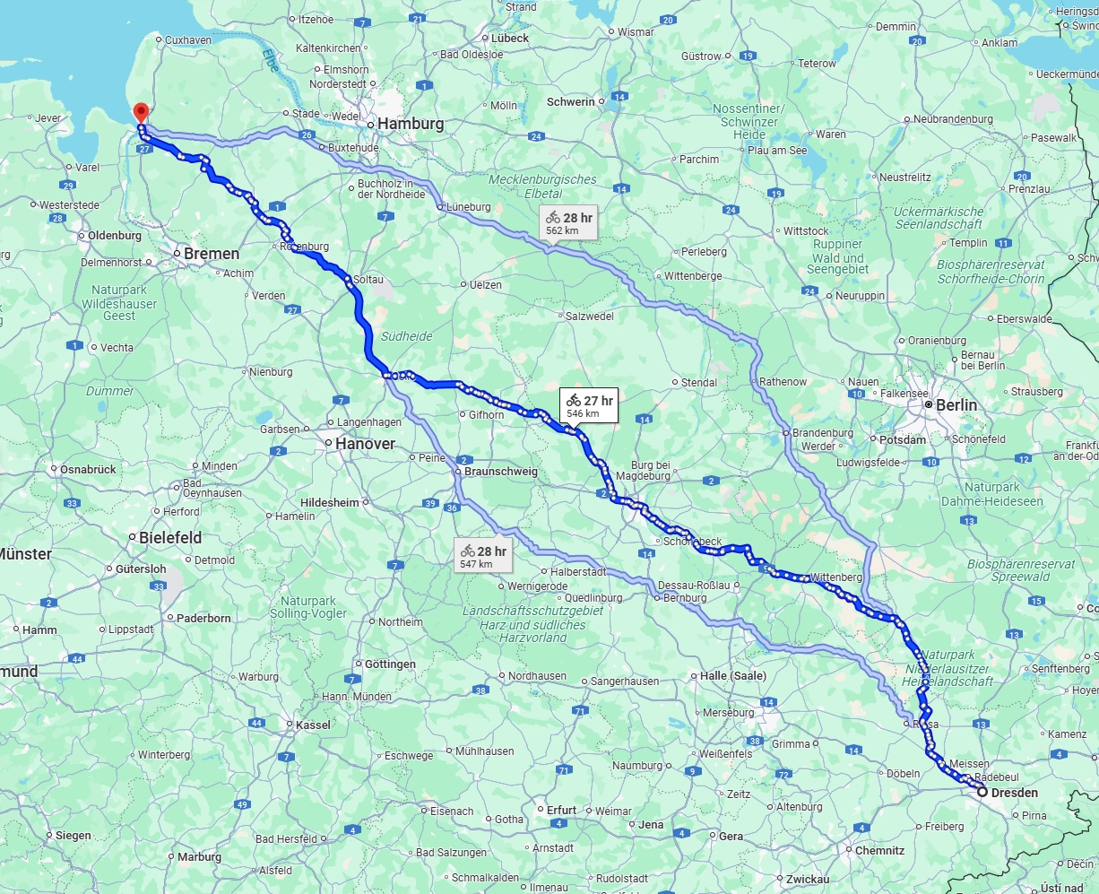 Anreise von Dresden Zu Bremerhaven Über 