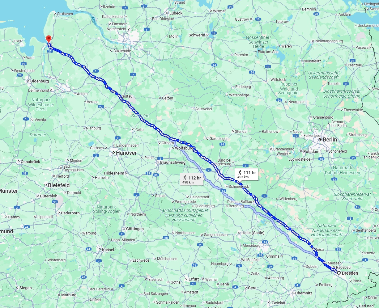 Anreise von Dresden Zu Bremerhaven Über 