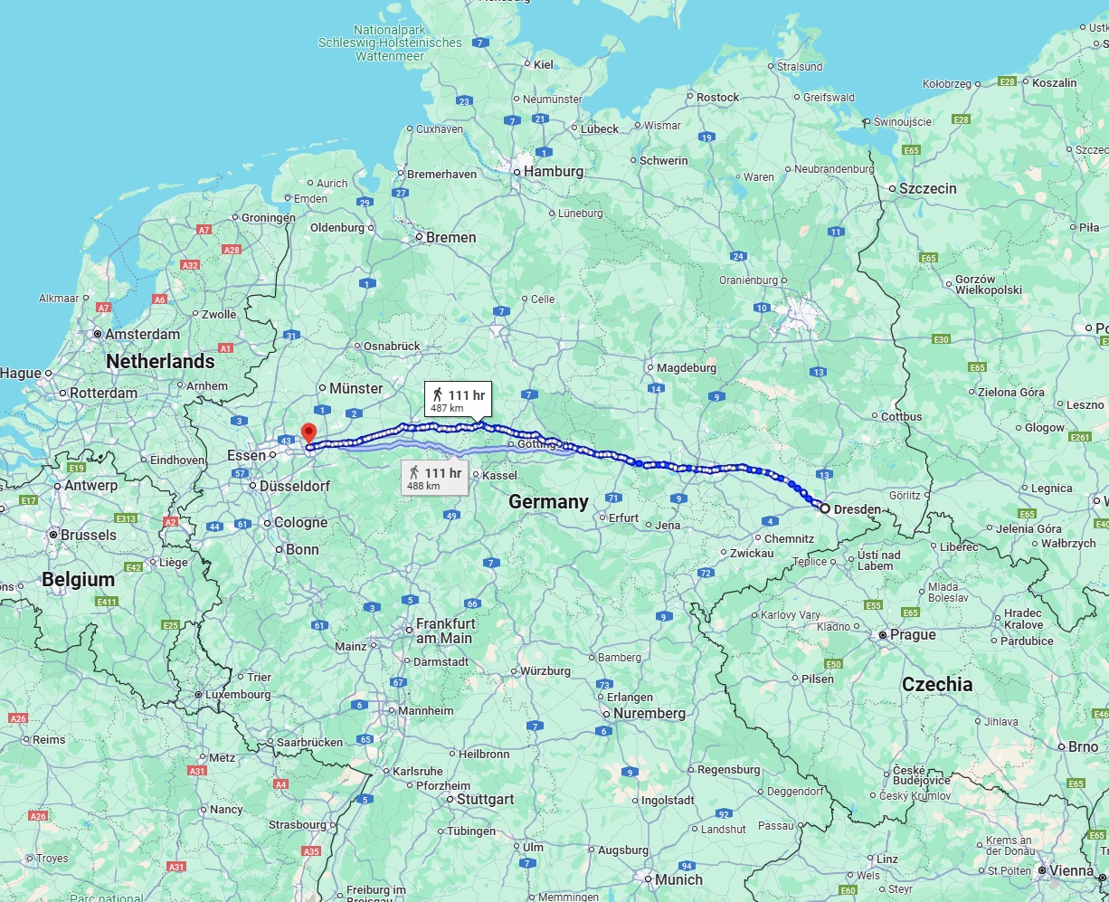 Anreise von Dresden Zu Dortmund Über 