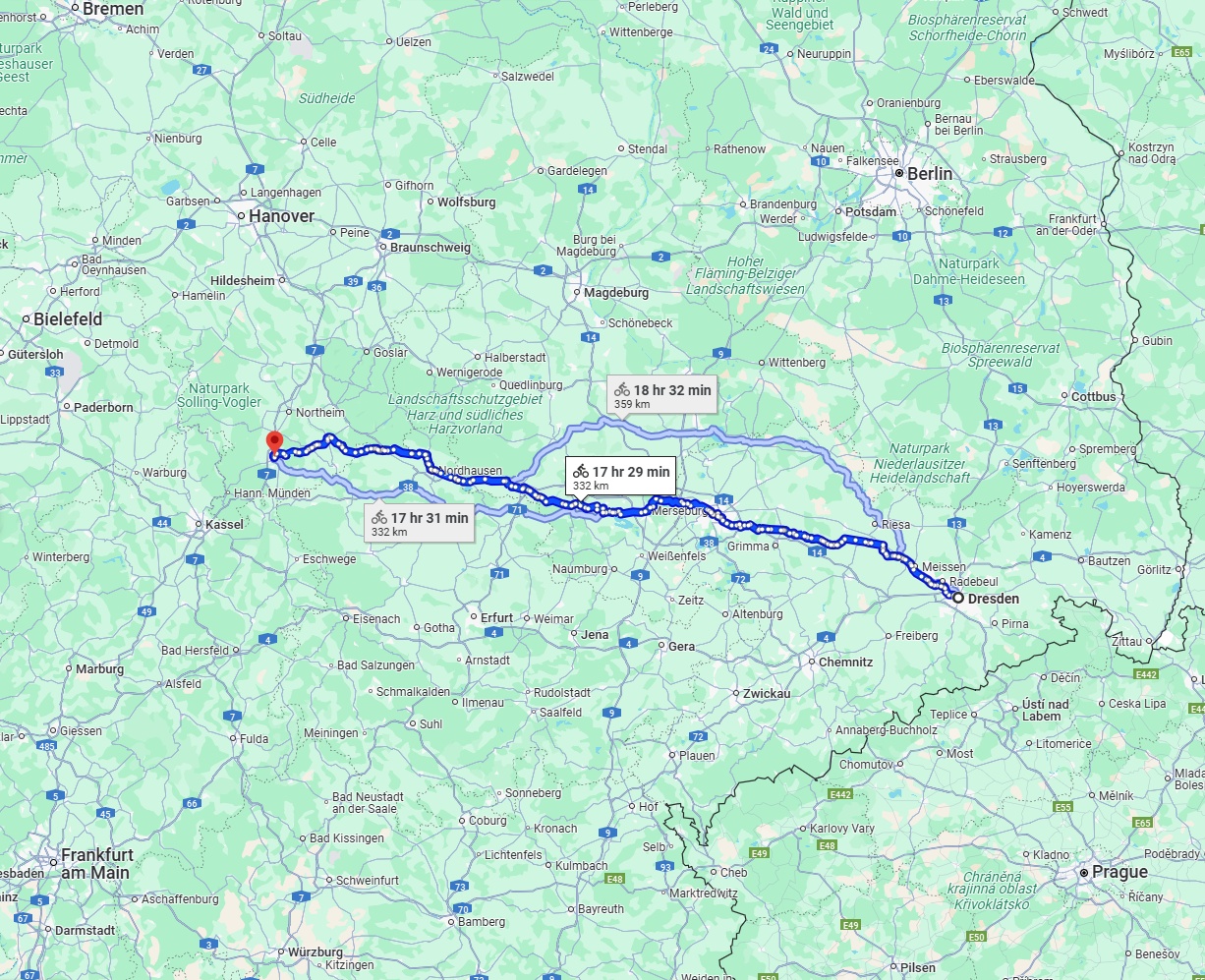 Anreise von Dresden Zu Göttingen Über 