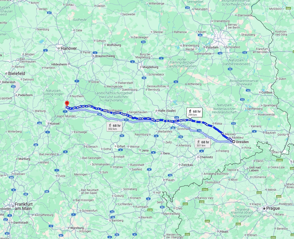 Anreise von Dresden Zu Göttingen Über 