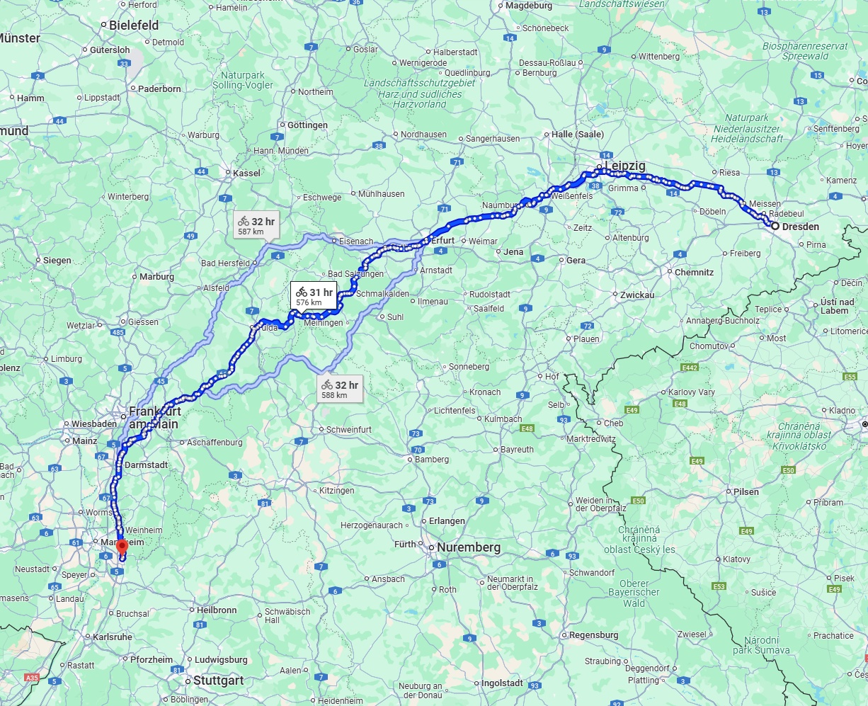 Anreise von Dresden Zu Heidelberg Über 