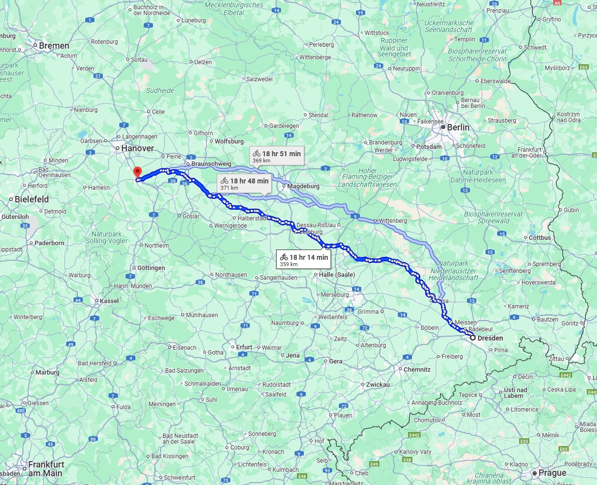 Anreise von Dresden Zu Hildesheim Über 