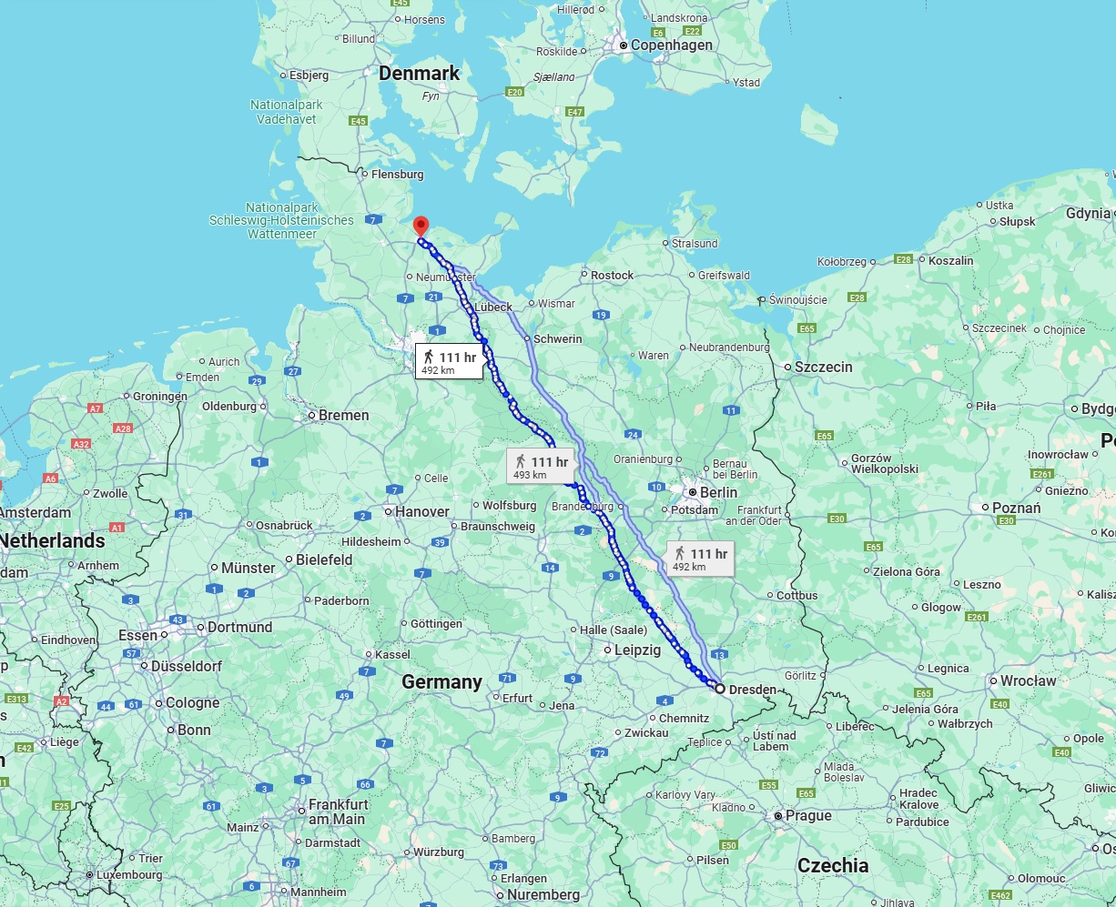 Anreise von Dresden Zu Kiel Über 