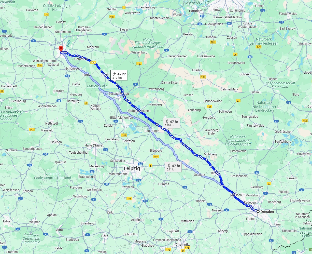 Anreise von Dresden Zu Magdeburg Über 