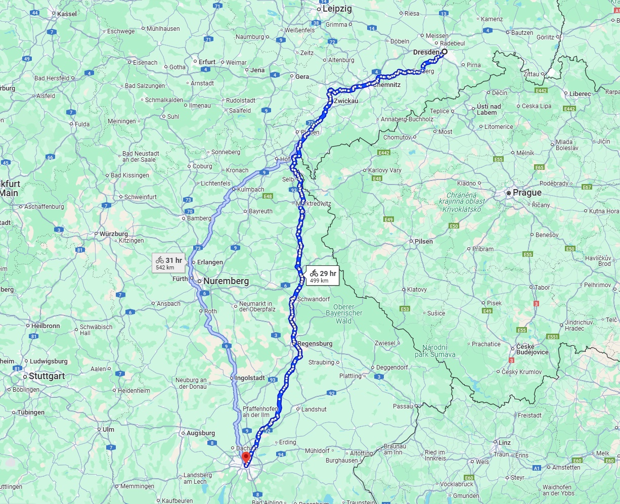 Anreise von Dresden Zu München Über 