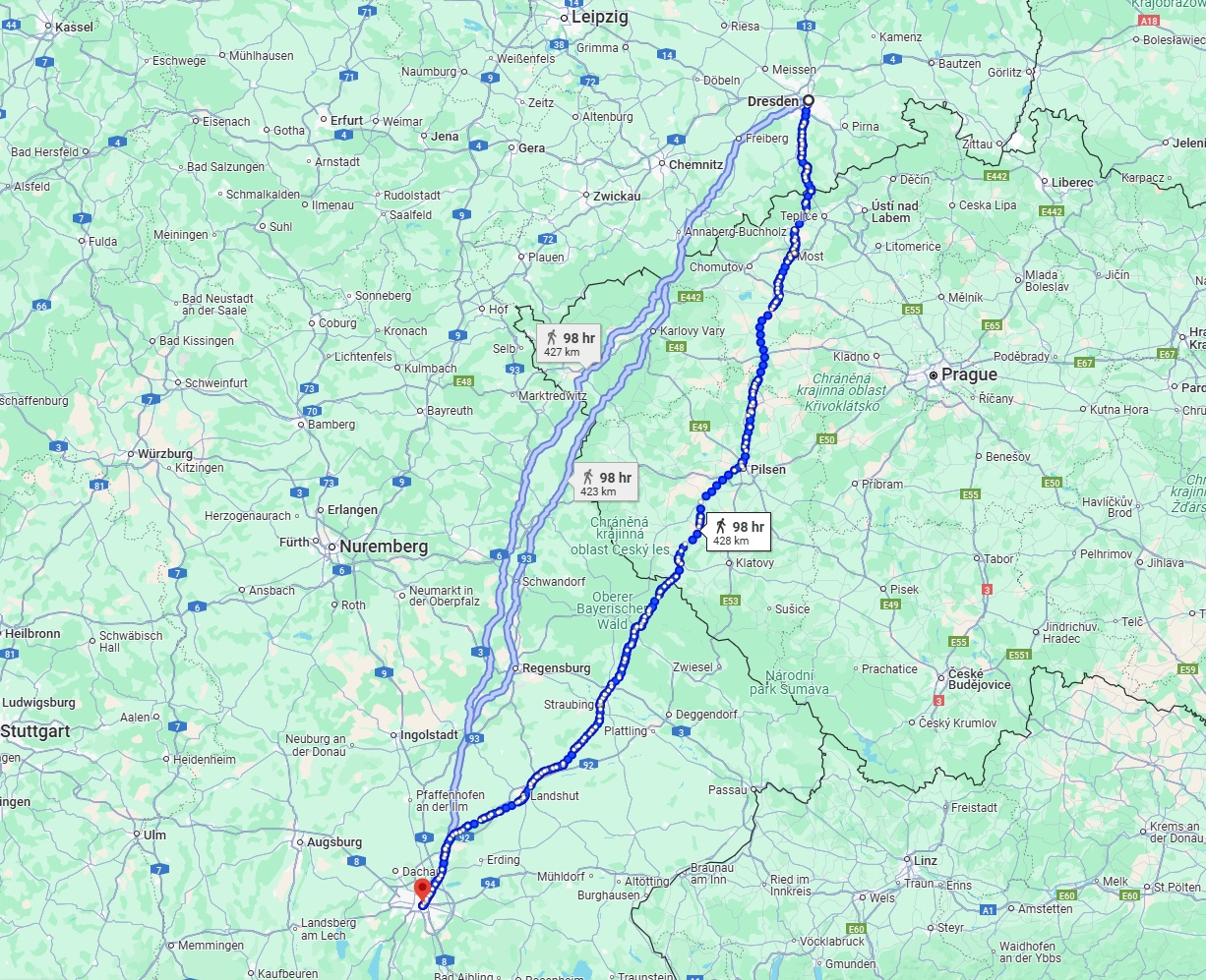 Anreise von Dresden Zu München Über 