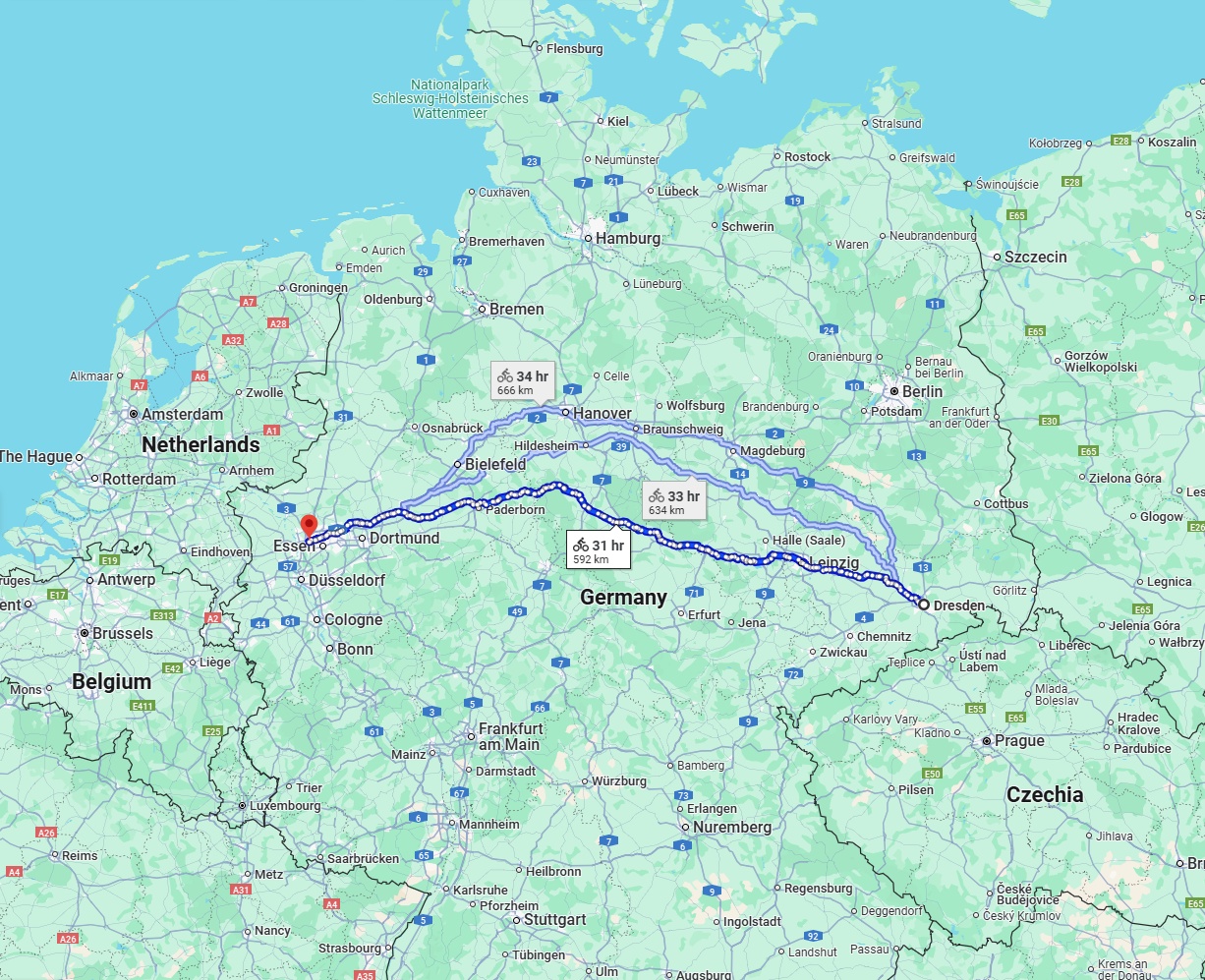 Anreise von Dresden Zu Oberhausen Über 