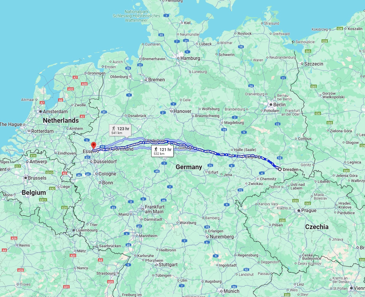 Anreise von Dresden Zu Oberhausen Über 