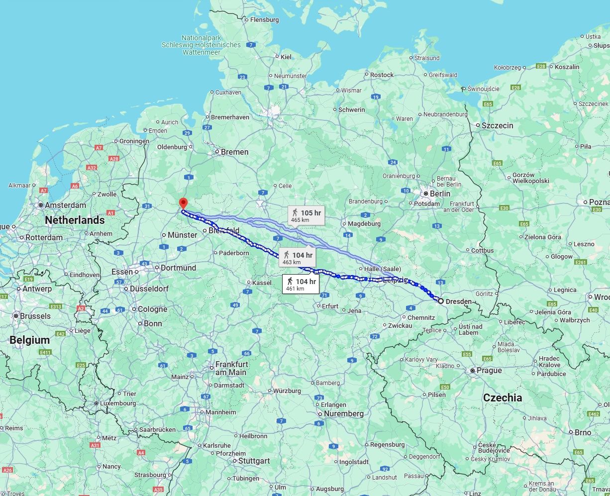 Anreise von Dresden Zu Osnabrück Über 