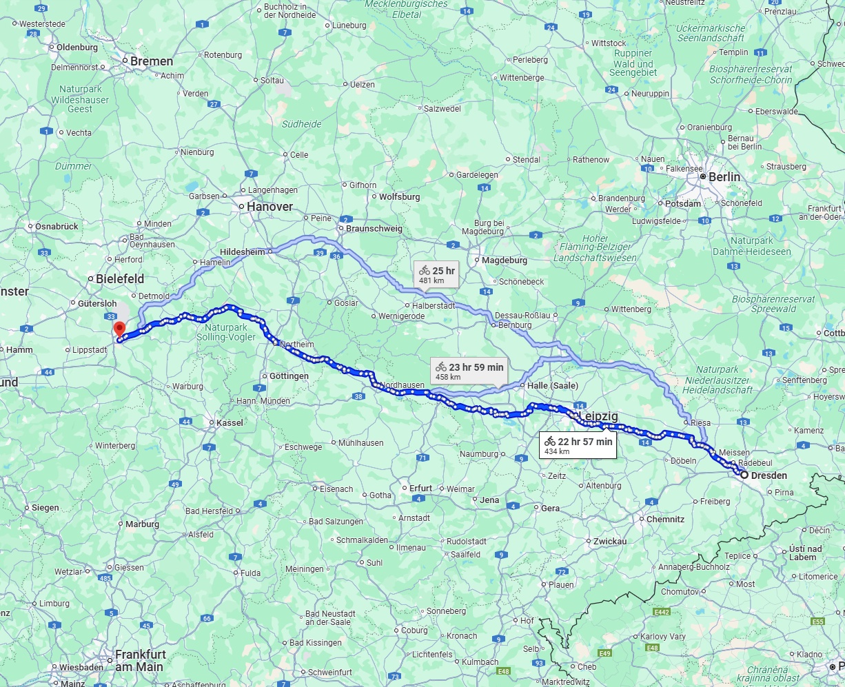 Anreise von Dresden Zu Paderborn Über 