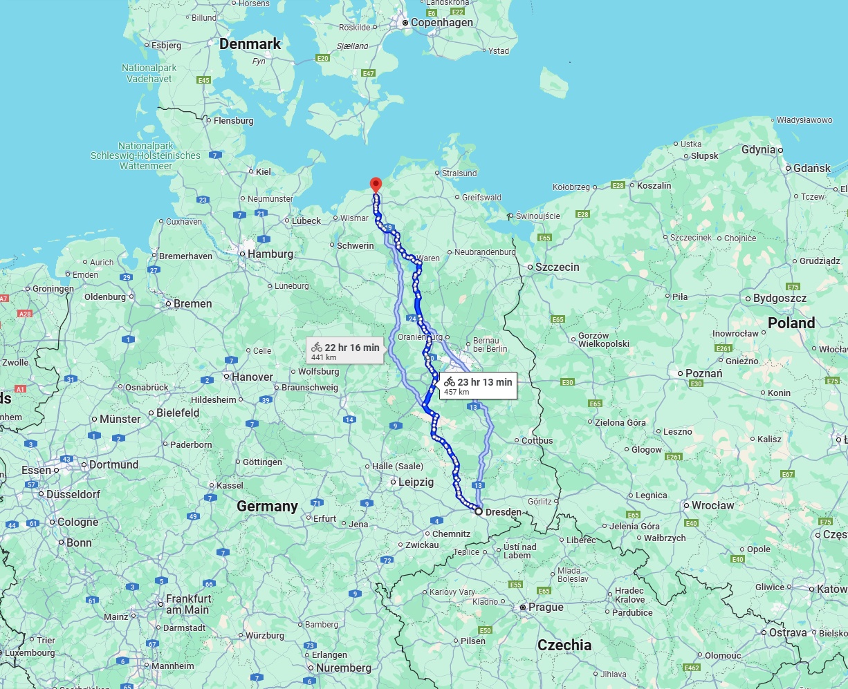 Anreise von Dresden Zu Rostock Über 