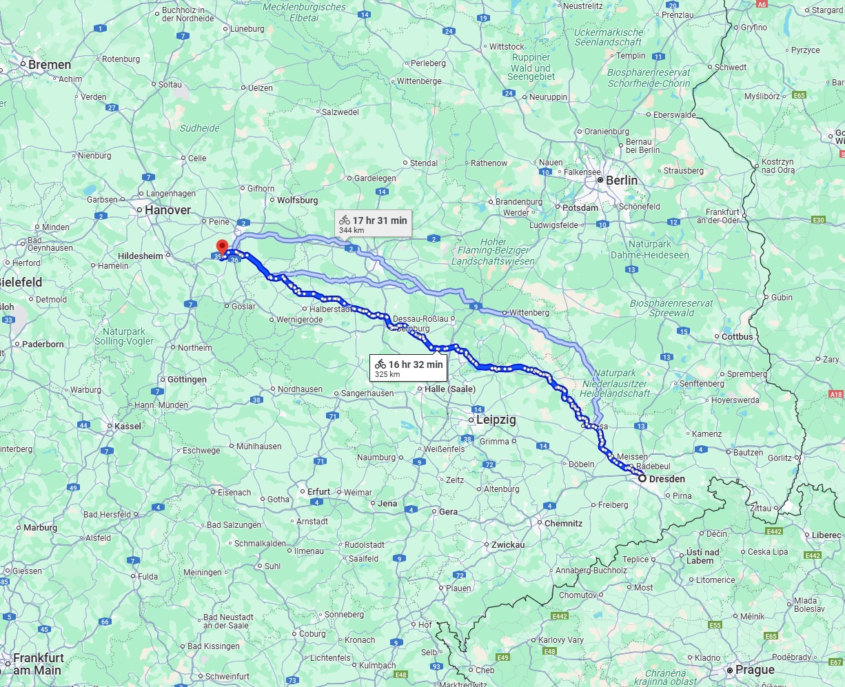 Anreise von Dresden Zu Salzgitter Über 