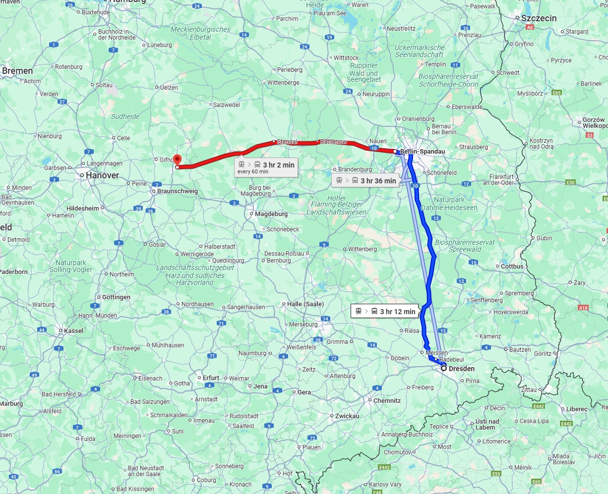 Anreise von Dresden Zu Wolfsburg Über 