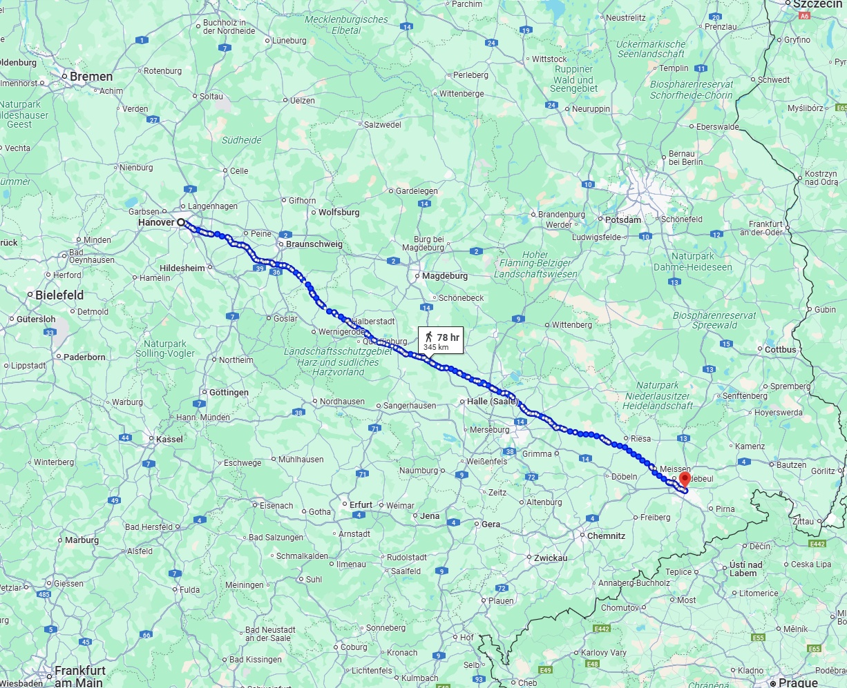 Anreise von Hannover Zu Dresden Über 