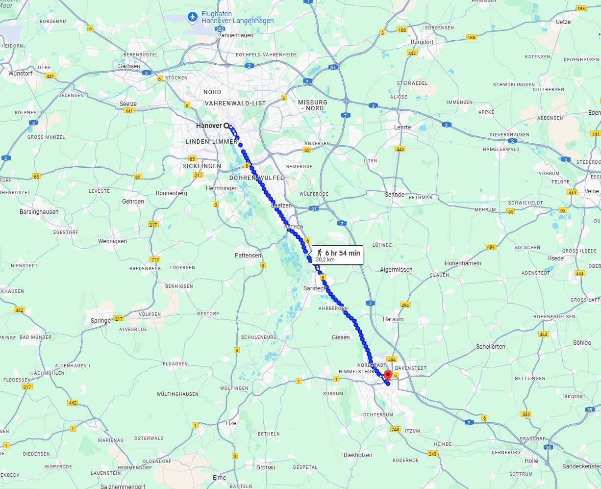 Anreise von Hannover Zu Hildesheim Über 