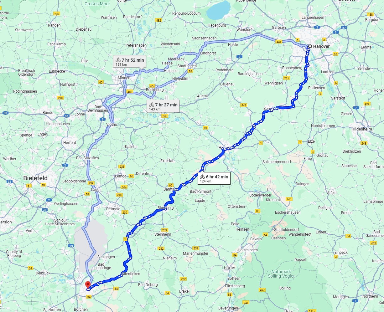 Anreise von Hannover Zu Paderborn Über 