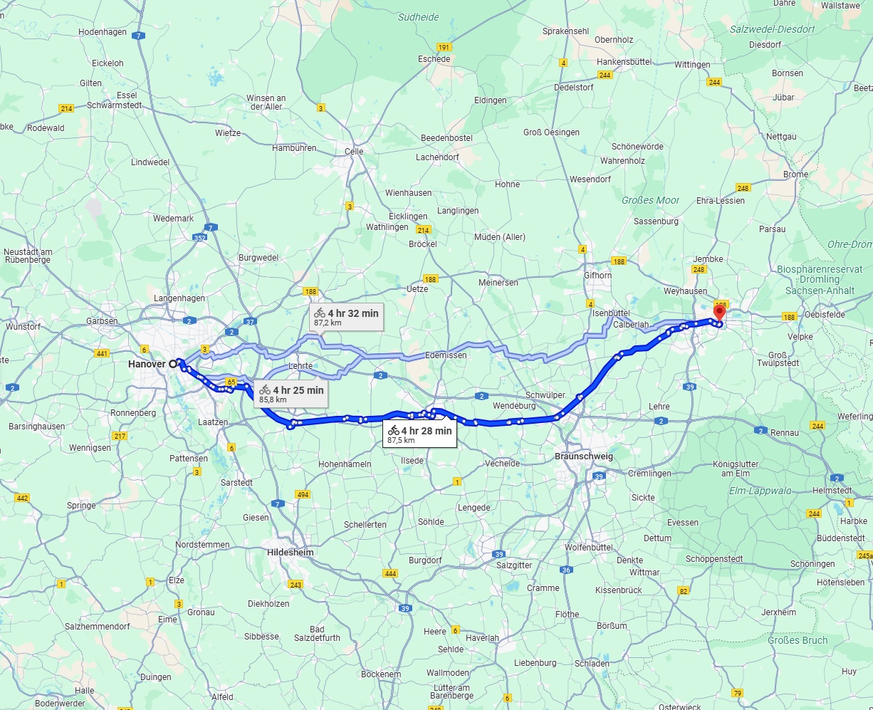 Anreise von Hannover Zu Wolfsburg Über 