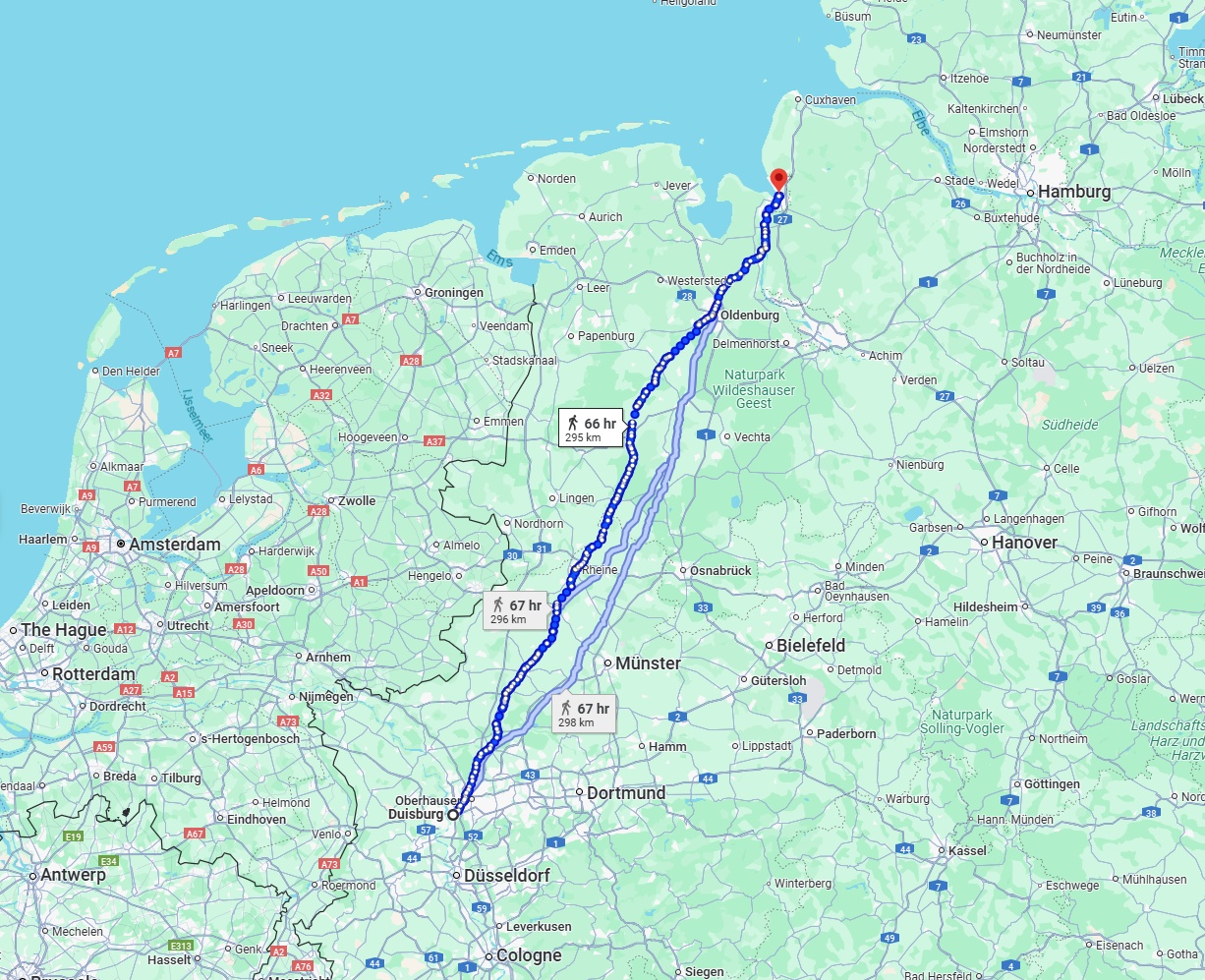 Anreise von Duisburg Zu Bremerhaven Über 