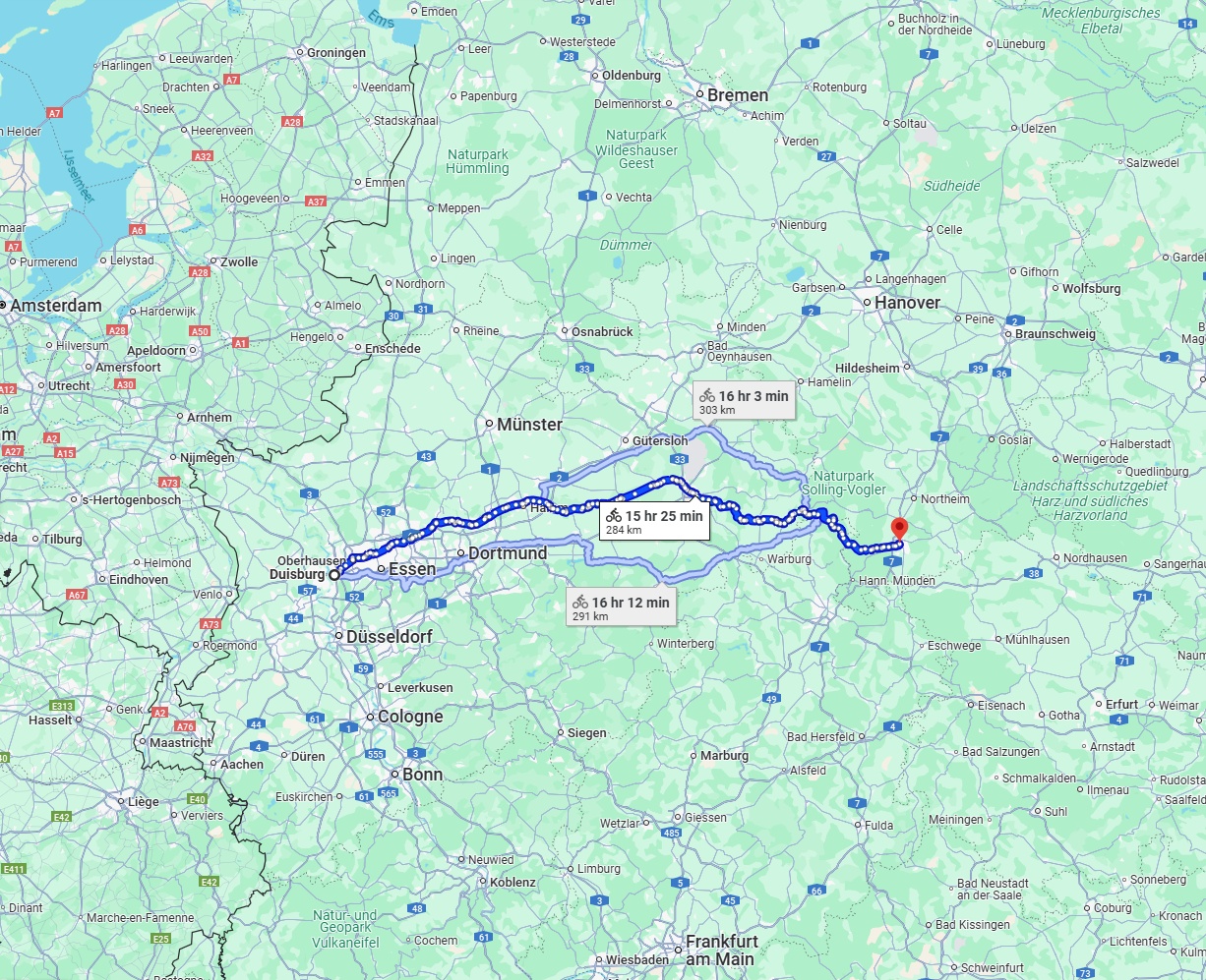 Anreise von Duisburg Zu Göttingen Über 