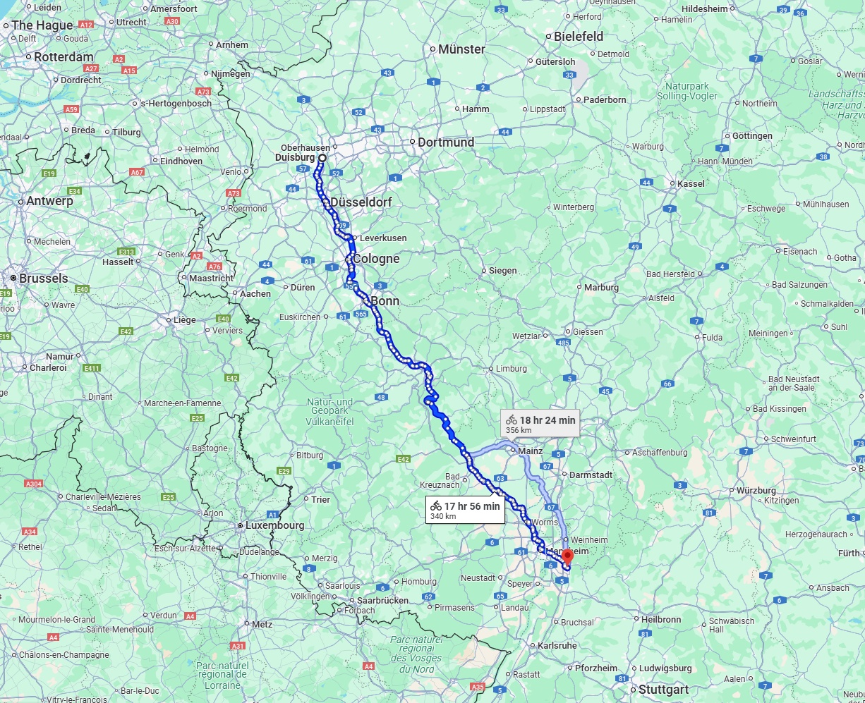 Anreise von Duisburg Zu Heidelberg Über 